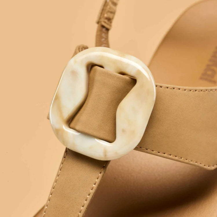 LA'I T-BAR STRAPPY SANDALS