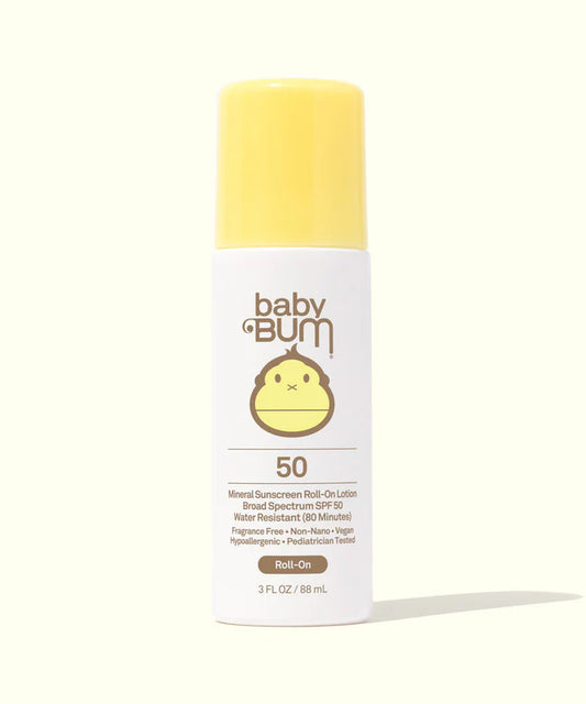 BABY BUM SPF 50 ROLL-ON SUNSCREEN LOTION