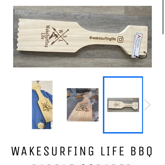 BBQ PADDLE SCRAPER