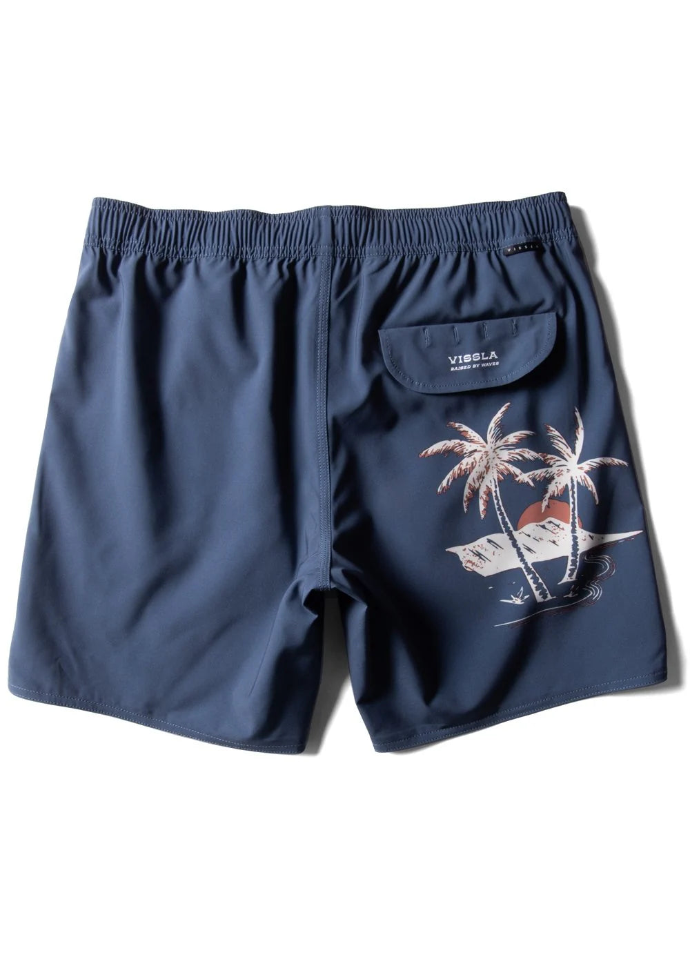 LE'AHI 16.5" ECOLASTIC BOARDSHORT