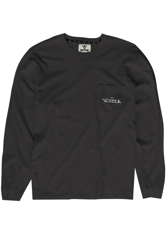 WEST WINDS LS POCKET TEE