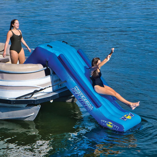 PONTOON WATERFALL SLIDE