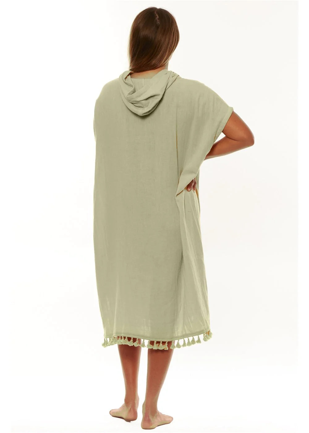 SUNNY SIDE HOODED COVER-UP